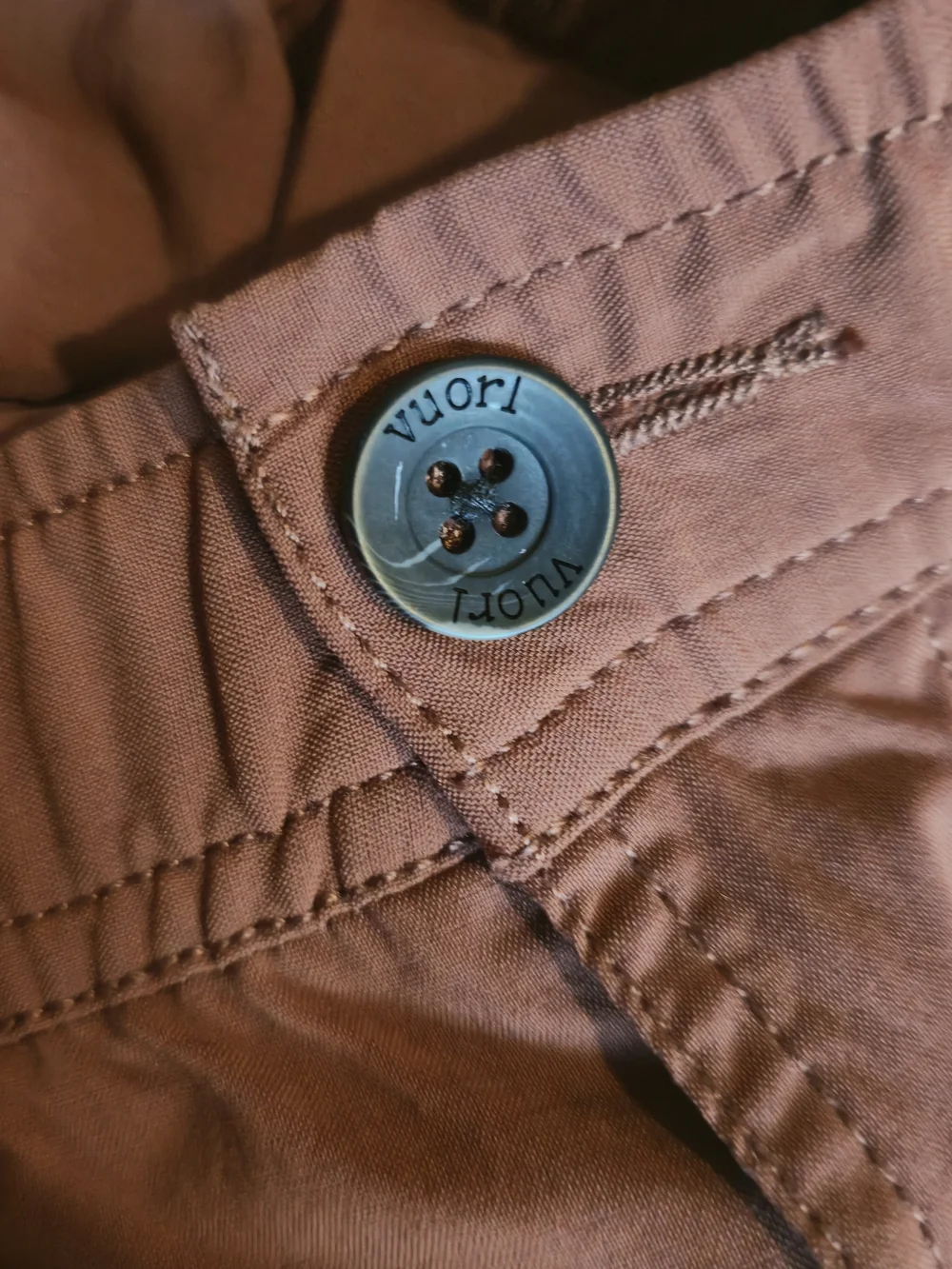 Vuori Men's Ripstop Climber Rust Brown Pants